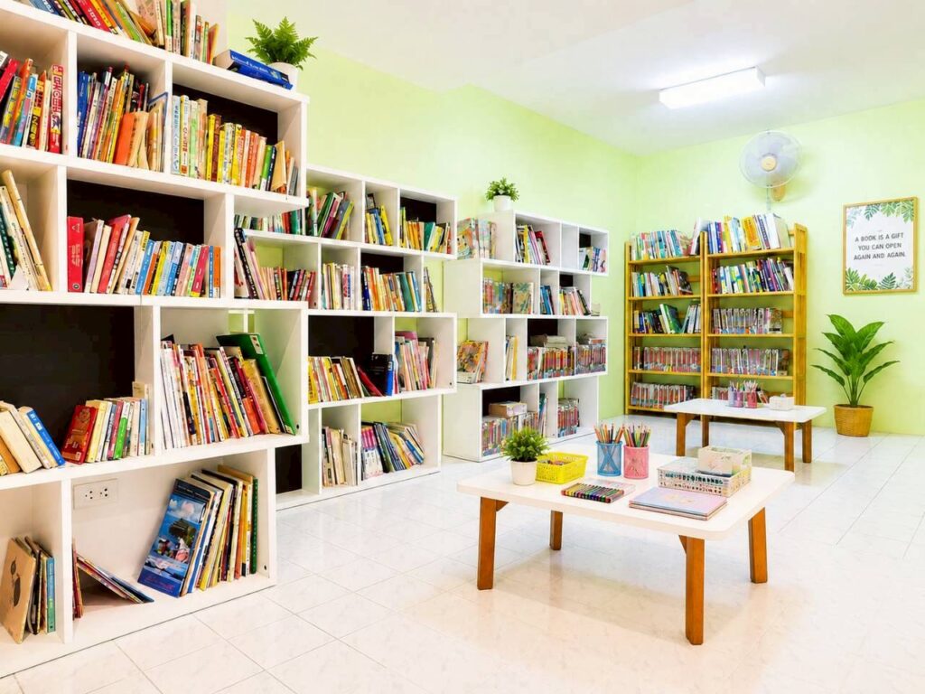 Home library sp mansion